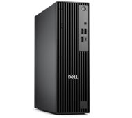 Настолен компютър Dell Pro Slim QCS1255, AMD Ryzen 5 8600G (16 TOPS NPU, 6 cores, up to 5.0GHz), 16 GB: 2 x 8 GB, DDR5, up to 4800 MT/s, 512GB SSD, Integrated Graphics, Wi-Fi 6, Bulgarian Keyboard&Mouse, 180W, Win 11 Pro, 3Y PS