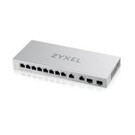 Суич ZYXEL XGS1010-12, 10 портов неуправляем, Gigabit, 2xSFP 