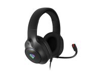 Слушалки Genesis Headset Neon 213 With Microphone RGB Illumination Black
