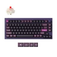 Безжична механичка клавиатура Keychron Q1 MAX Gateron Jupiter Red Switch - Purple