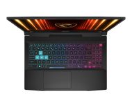 Лаптоп MSI Katana 15 HX B14WEK, i7-14650HX (16C/24T 8P+8E up to 5.2 GHz), NVIDIA GeForce RTX 5050 8GB GDDR7 440 AI TOPS, 15.6" QHD (2560x1440) 165Hz, IPS-Level, 16GB DDR5 2x8 5600MHz, 1TB SSD Gen4x4, Intel WiFi 6E, BT5.3, 4 Zone RGB Kbd, NO OS, 2.4kg