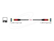 Delock Cable USB 3.2 Type-A male > USB 3.0 Type-A male 3 m metal
