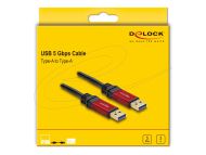 Delock Cable USB 3.2 Type-A male > USB 3.0 Type-A male 3 m metal