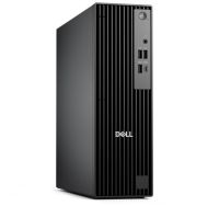 Настолен компютър Dell Pro Slim QCS1250, Intel Core Ultra 5 235 (13 TOPS NPU, 14 cores, up to 5.0GHz), 16GB: 1 x 16GB, DDR5, up to 5600 MT/s, 512GB SSD, Integrated Graphics, Wi-Fi 6E, Bulgarian Keyboard&Mouse, 180W, Ubuntu, 3Y PS