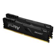 Памет Kingston FURY Beast Black 8GB(2x4GB) DDR4 2666MHz KF426C16BBK2/8