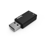 Звукова карта HAMA 2.0 Stereo, USB 2.0, Черен