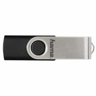 USB памет HAMA Rotate, 64GB, 10 MB/s, Черен