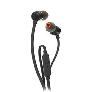 Слушалки JBL T110, In Ear, Черен