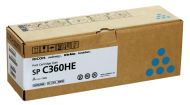 Тонер касета Ricoh SPC360HE, 5000 копия, Cyan