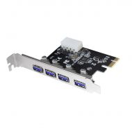 PCI-E card 4xUSB3.0 port, PC0057A, LogiLink