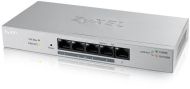 Суич 5-портов ZyXEL GS-1200-5HPV2, Web Managed, Gigabit, PoE