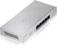 Суич 5-портов ZyXEL GS-1200-5HPV2, Web Managed, Gigabit, PoE