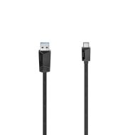 Кабел HAMA USB 3.2 Gen 2, USB-C мъжко - USB-A мъжко, 1 м, 10 Gbit/s.,3А