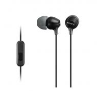 Earphones Sony MDREX15APB.CE7, Closed, Mic, Black