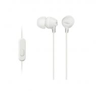 Earphones Sony MDREX15APW.CE7, Closed, Mic, White