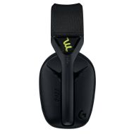 Геймърски безжични слушалки Logitech G435 Lightspeed Wireless, Микрофон, Черни