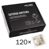 Суичове за механична клавиатура Glorious Gateron Clear 120 броя