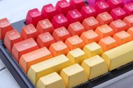 Капачки за механична клавиатура Ducky Afterglow, 108-Keycap Set ABS, Double-Shot, US Layout