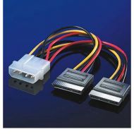 Cable for PSU 4pin Molex to 2xS-ATA 11.03.1050