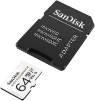 Карта памет SANDISK micro SDXC UHS-I, U3, SD Адаптер, 64GB