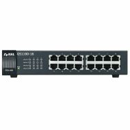 Суич ZYXEL GS1100-16, 16 портов, Gigabit, за монтиране в шкаф