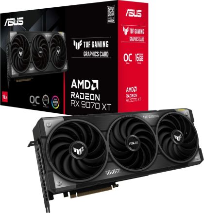 Видео карта Asus TUF Gaming RX 9070XT 16GB GDDR6 OC