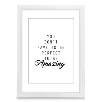 HAMA Рамка за снимки “Chiaro”, 30 x 40 cm, бяла