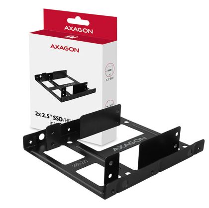 HDD mounting adaptor 2x2.5" to 3.5",AXAGON RHD-225