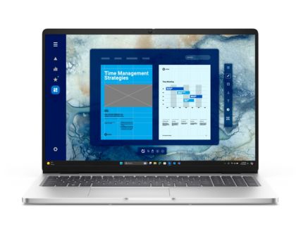 Лаптоп Dell Pro 16 PC16250, Intel Ultra 5 235U vPro(R) (12 TOPS NPU, 12cores, up to 4.9 GHz), 16" FHD+(1920x1200) 300nits AG, 16 GB: 1x16 GB, DDR5, 5600 MT/s, 512 GB SSD, Intel Graphics, FHD HDR IR Cam and Mic, Wi-Fi 6E, FPR, Backlit Kb, Win11 Pro, Silver