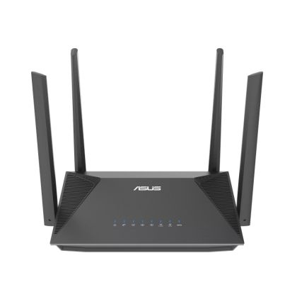 Рутер Asus Wireless Router RT-AX52 Pro, AX3000, Dual-Band, Dual-Core 1.3GHz CPU, 128MB/256MB Flash/RAM, Gigabit, AiProtection Classic, Traditional QoS, VPN, IPTV, OFDMA, Beamforming, AiMesh