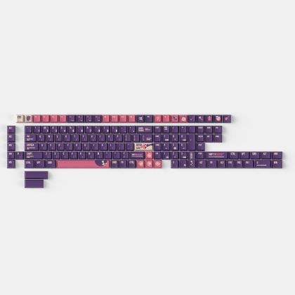 Капачки за механична клавиатура Keychron Cherry Profile Dye-Sub PBT Full Keycap Set - Lunar White