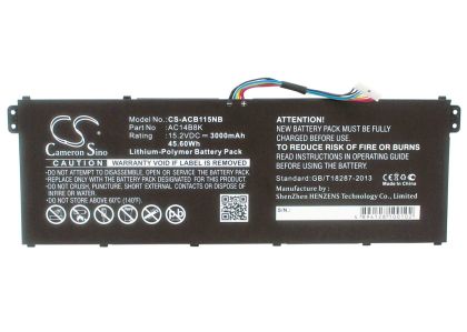 Батерия  за лаптоп  ACER Aspire 5 A514-52G-59ZN, Aspire 7 A717-71G-51MF, AC14A8K LiPo 15.2V 3000 mAh CAMERON SINO