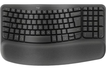 Безжична клавиатура Logitech Wave Keys - Graphite