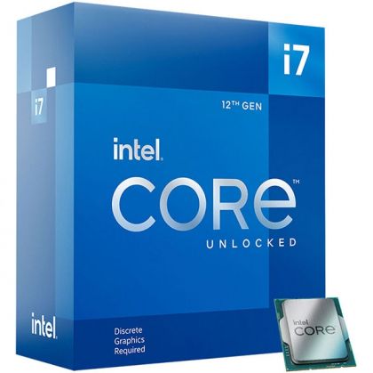 CPU i7-12700KF, 8+4C/20T, 3.6/25M/s1700,Box no fan