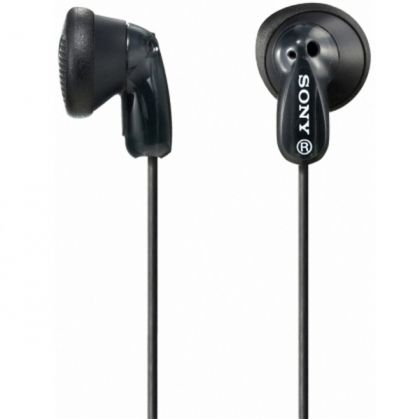 Earphones Sony MDRE9LPB.AE, Open type, Black