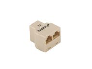 Конектор Lanberg RJ-45 inline coupler RJ-45->2XRJ-45