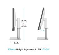 Монитор BenQ PD3226G 32" 4K 144Hz, IPS, 1ms, Designer Monitor, AQCOLOR, AMD FreeSync Premium, Pantone, Calman, Display ColorTalk, Daisy Chain, KVM, Thunderbolt 4, CAD/CAM Mode, DualView, 400nits, 1200:1, DP.HDMI, TB4 90W PD, Height Adj. 150mm, 7kg. WHITE-