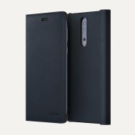 NOKIA 8 LEATHER FLIP COVER BLU