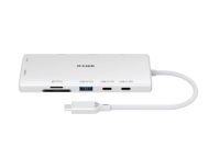 USB хъб D-Link 10-in-1 USB-C Hub