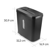 HAMA Шредер „Safe X50“, ниво на сигурност P4 T4 E3