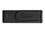 KINGSTON 64GB Portable USB 3.2 Gen 1 DataTraveler Exodia S Black/Black