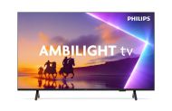 Телевизор Philips 43PUS8510/12, 43" 4K Ultra HD QLED, 3840x2160p, DVB-T/T2/T2-HD/C/S/S2, 60Hz, Ambilight 3, Pixel Precise UHD, 90% DCI, HDR+, Titan OS, Dolby Atmos, Dolby Digital, VRR, 3*HDMI, 2*USB, 802.11ac, 20W RMS, Black