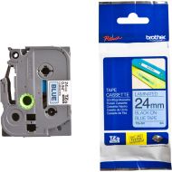 Консуматив Brother TZe-551 Tape Black on Blue, Laminated, 24mm, 8 m - Eco