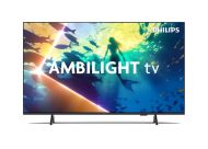 Телевизор Philips 50PUS8010/12, 50" 4K UHD LED, 3840x2160p, 60Hz, DVB-T/T2/T2-HD/C/S/S2, 60Hz, Ambilight 3, Pixel Precise UHD, HDR+, Titan OS, Dolby Atmos & DTS:X, 3*HDMI, 2*USB, VRR, 802.11ac, BT 5.2, 20W RMS, Black