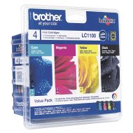 Консуматив Brother LC-1100BK/C/M/Y VALUE BP Ink Cartridge Standard Set 