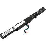 Батерия за лаптоп  ASUS GL752JW, VivoBook Pro N552VW-FI035T, VivoBook Pro N752VX-GC084T, A41N1501 LiIon 15V 2600mAh CAMERON SINO