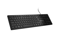 Клавиатура Natec Keyboard Herring US, Black, Slim