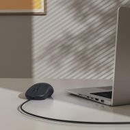 Оптична мишка HAMA CM-200, 4 бутонна, безшумна, с кабел, черна